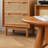 Modern and Simple Solid Wood Display Cabinet