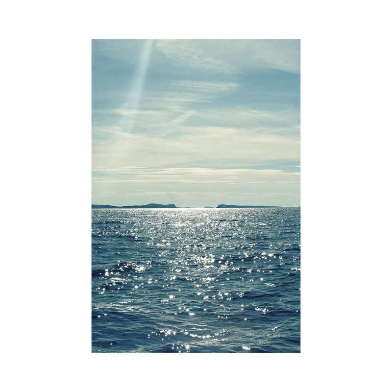North Eastern Coastal by Sarah Gardner - Wrapped Canvas Gallery-Wrapped Canvas Giclée, 20.32 cm H x 30.48 cm W