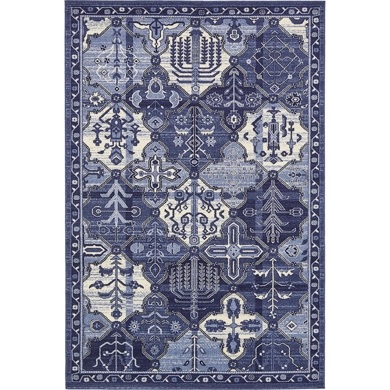 Abdurraheem Oriental Indoor Rug, Rectangle 8' x 11'4"