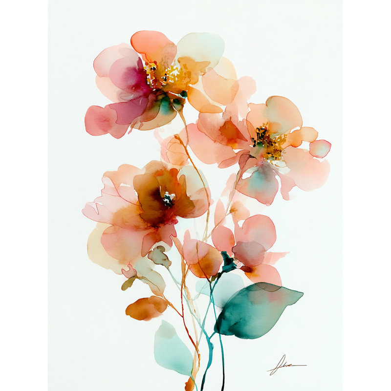 Art sur toile aquarelle