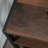 Side Table/Night Stand, Brown Finish
