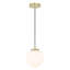 Luminaire suspendu 1 lumière Andren-727446070