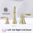 Bathroom faucet with 360 degree turn spout-110825944