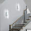 Silver 41cm Adjustable Colour Temperature LED Wall Sconces  