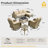 8-Piece Patio Conversation Set, Modular Outdoor Wicker Sectional With Wide Armrests And Coffee Table, Patio Sofa Set With Swivel Rocking Armchairs And Cushions-235333578-254262245
