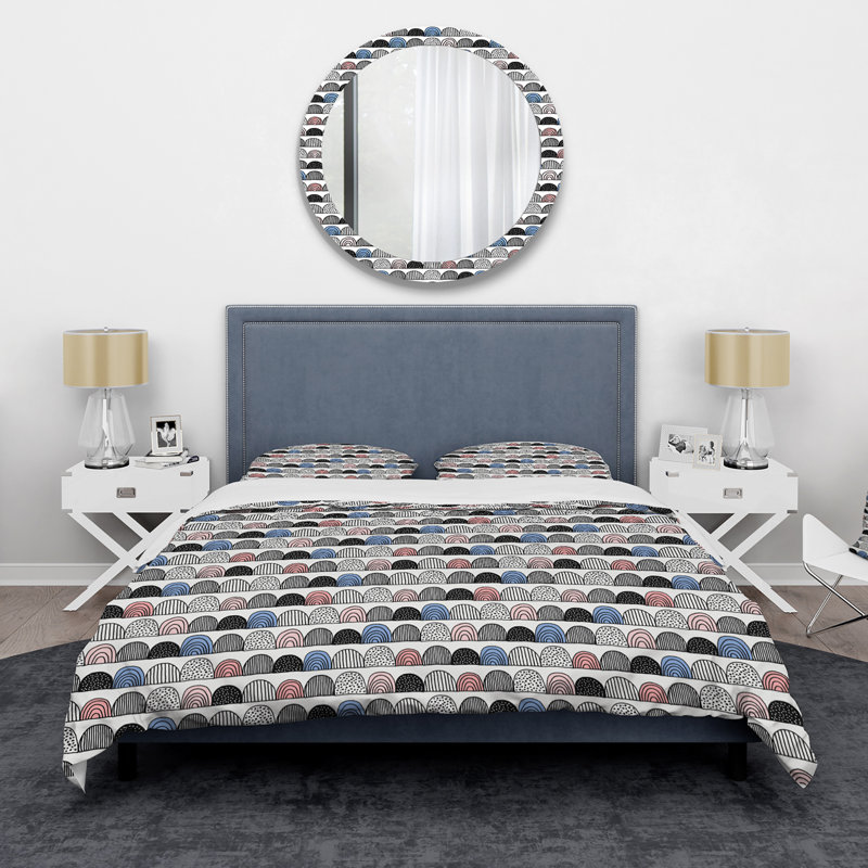Rachnu Microfiber Duvet Cover Set, King Duvet Cover + 2 King Shams