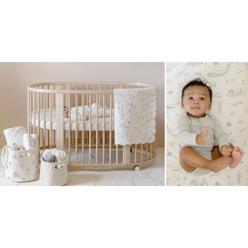 Stokke Sleepisleepi Fitted Sheet Bed Pehr V3