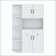 Multifunctional Left-Right Hall Cabinet with 4 Hooks