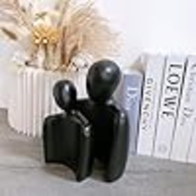 Figurine de couple amoureux en céramique