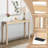46” Solid Wood Entryway Table Narrow Console Table for Foyers & Hallways-1656898497