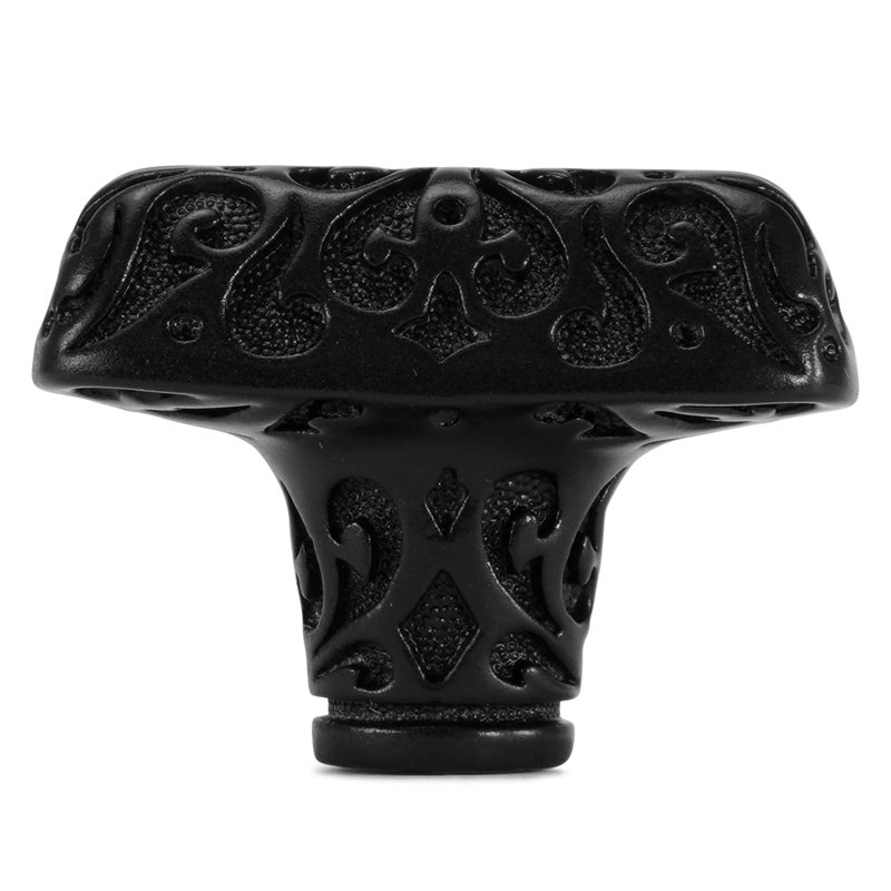 Via Veneto knob, Black