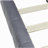Full-size fabric day bed/sofa bed frame - grey, velvet-102635451