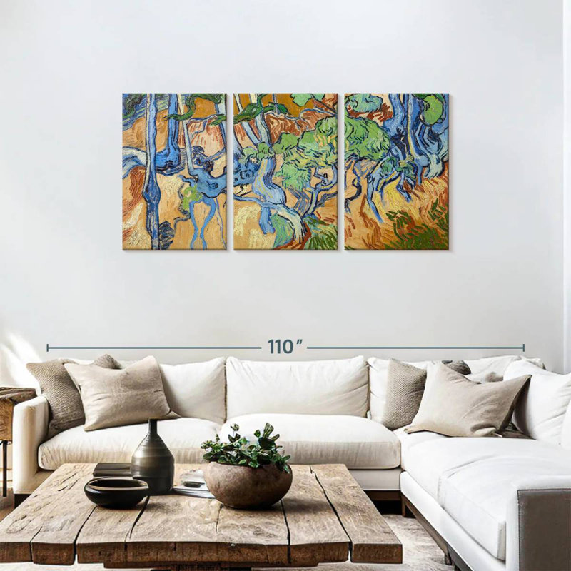 Harnek Tree Roots, 36" H x 74" W