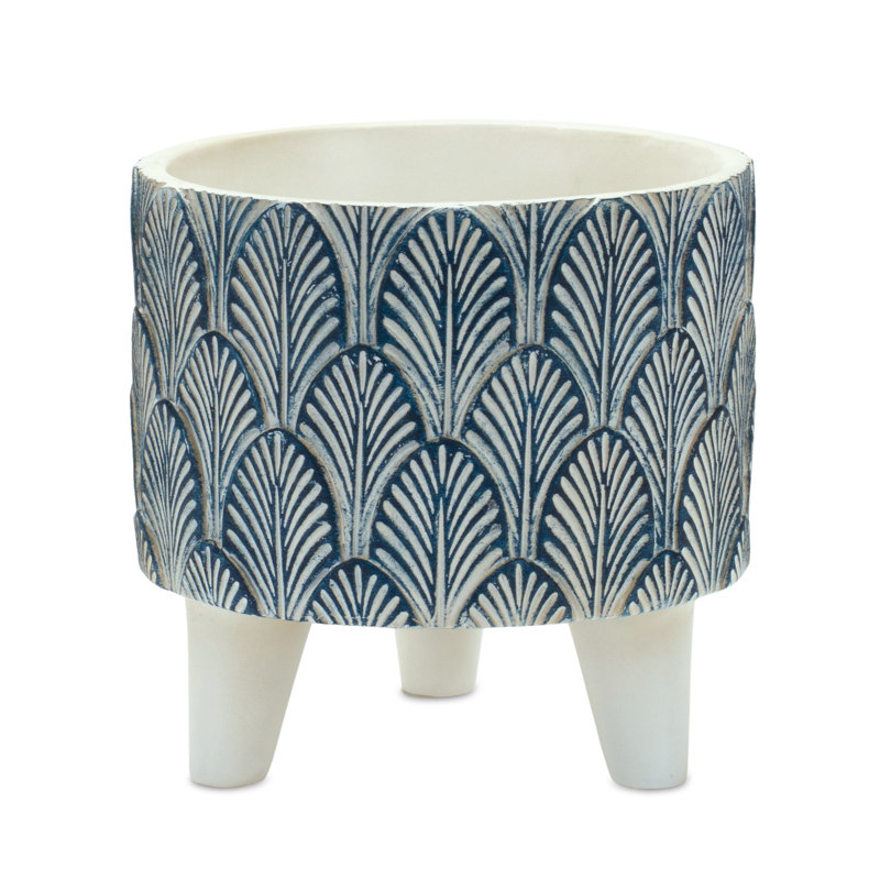 Dawnie 2-Piece Resin Pot Planter Set