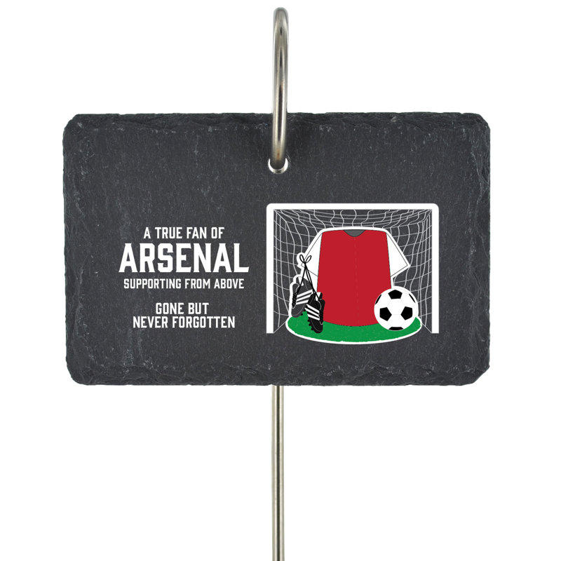 Bohuslava Arsenal Football Slate Grave Memorial Plaque