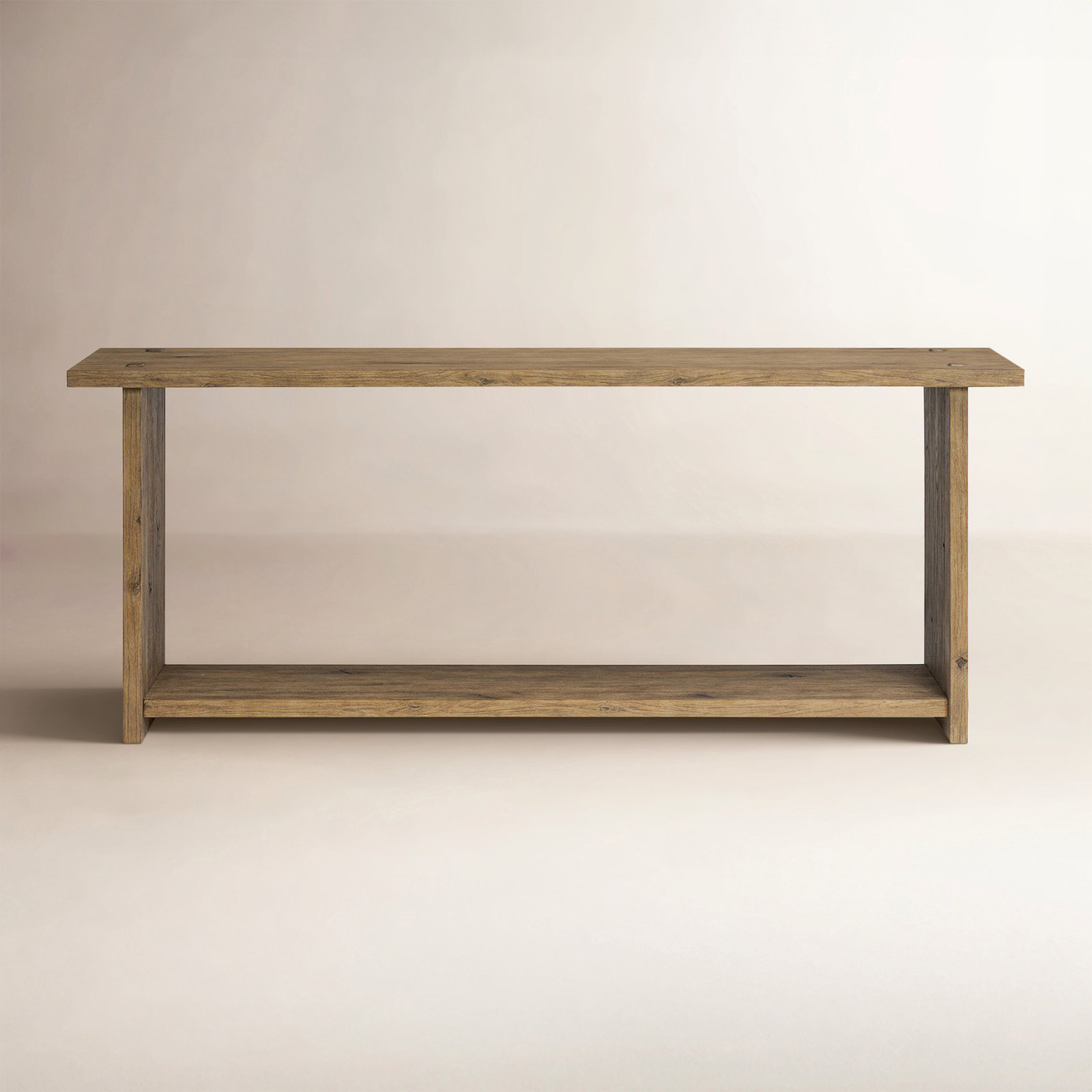 78" Console Table, Natural