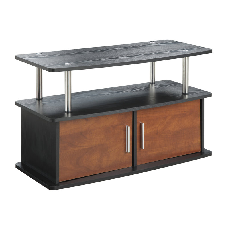 Edwin Unfinished TV Stand for TVs up to 40", Cherry