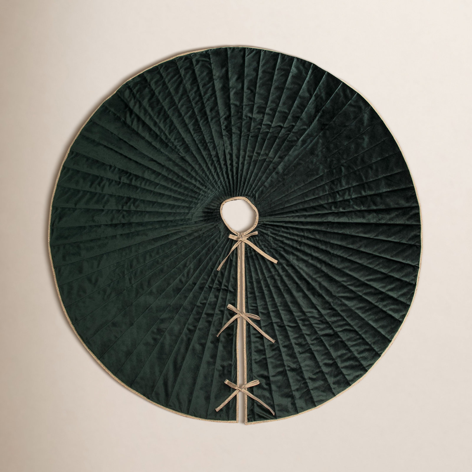 Velvet Embroidered Tree Skirt