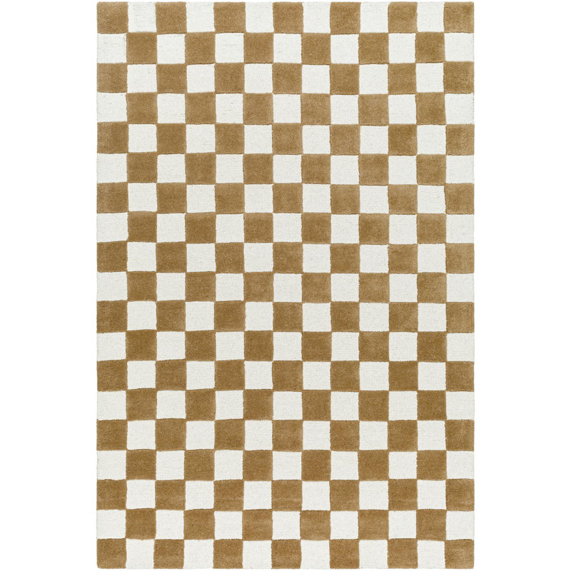 Tapis cuivre touffeté à la main Jenna, Rectangle 2 pi x 3 pi