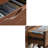 European Style Split Tier Bookcase