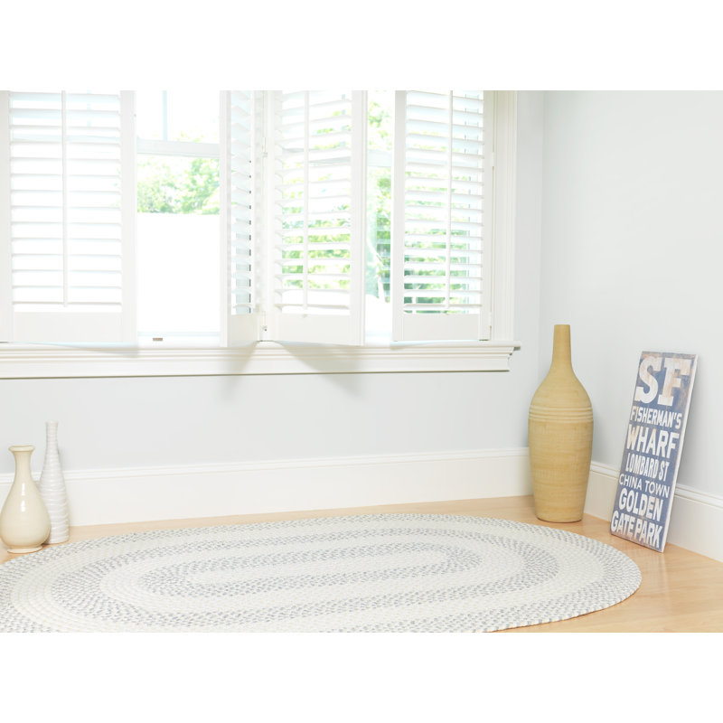 Tapis réversible Talamantez, Rond 4 pi