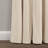 Linen Button Cotton Blend Blackout Curtain-75021105