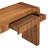 Rustic Console Table with Fluted Drawer Front-1386680953
