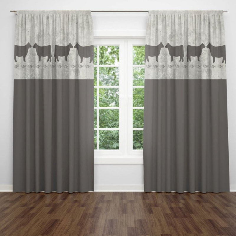 Panneaux de rideaux semi-transparents, L 20 po x L 61 po