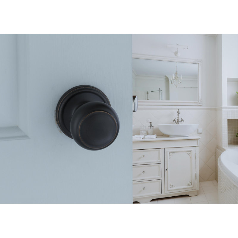 Colonial 2.7'' Diameter Single Dummy Round Knob, Tuscan Bronze
