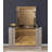 Frum Signature Dresser in Riversand with Golden Accent