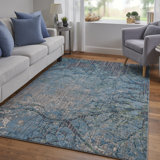 Wolken Abstract Indoor Rug