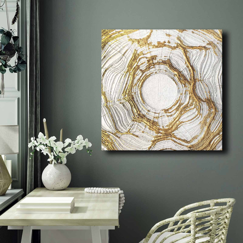 Peinture décorative sur toile