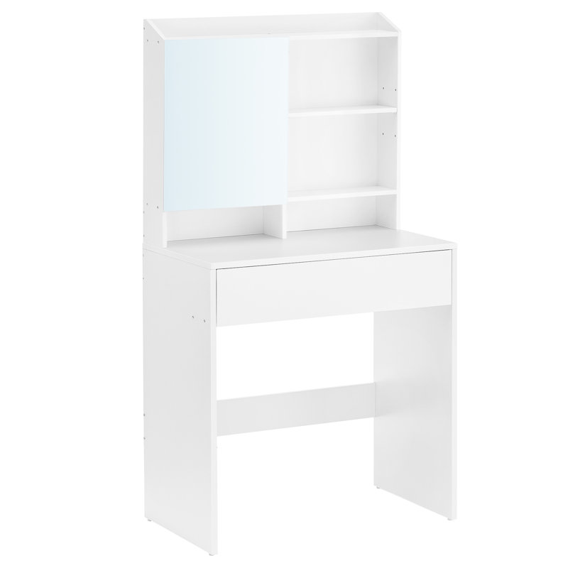 Garold Dressing Table with Mirror and Storage Included