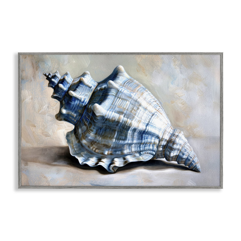  Art classique de conque giclée par Petal Prints Design, Estampe numérique Farmhouse, H 16 po x l 24 po