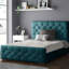 Chen Upholstered Velvet Bed-1133509097-1133509106