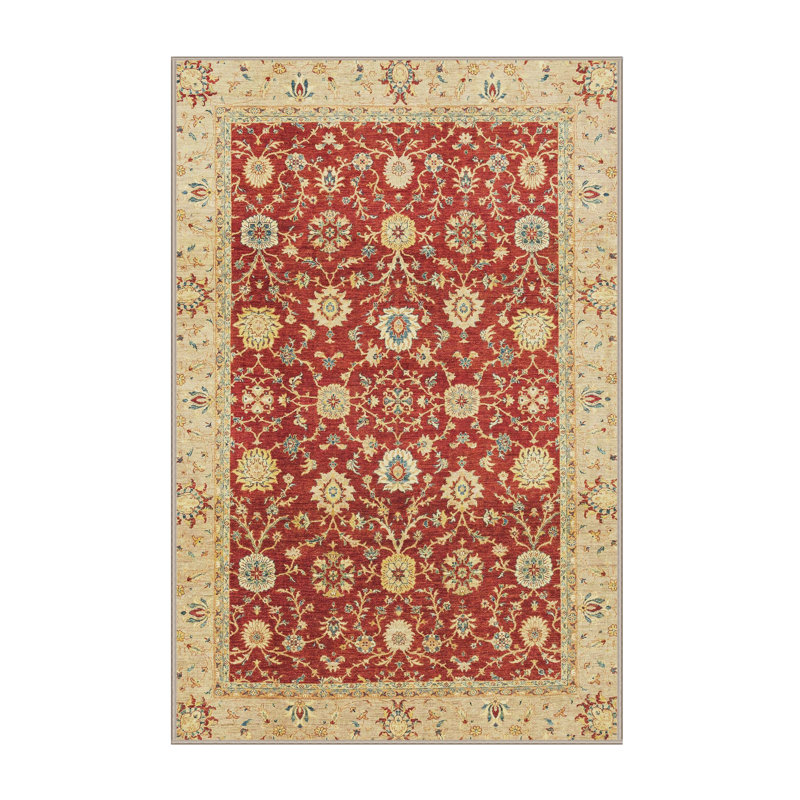 Abstract Indoor Rug, Rectangle 4' x 6'
