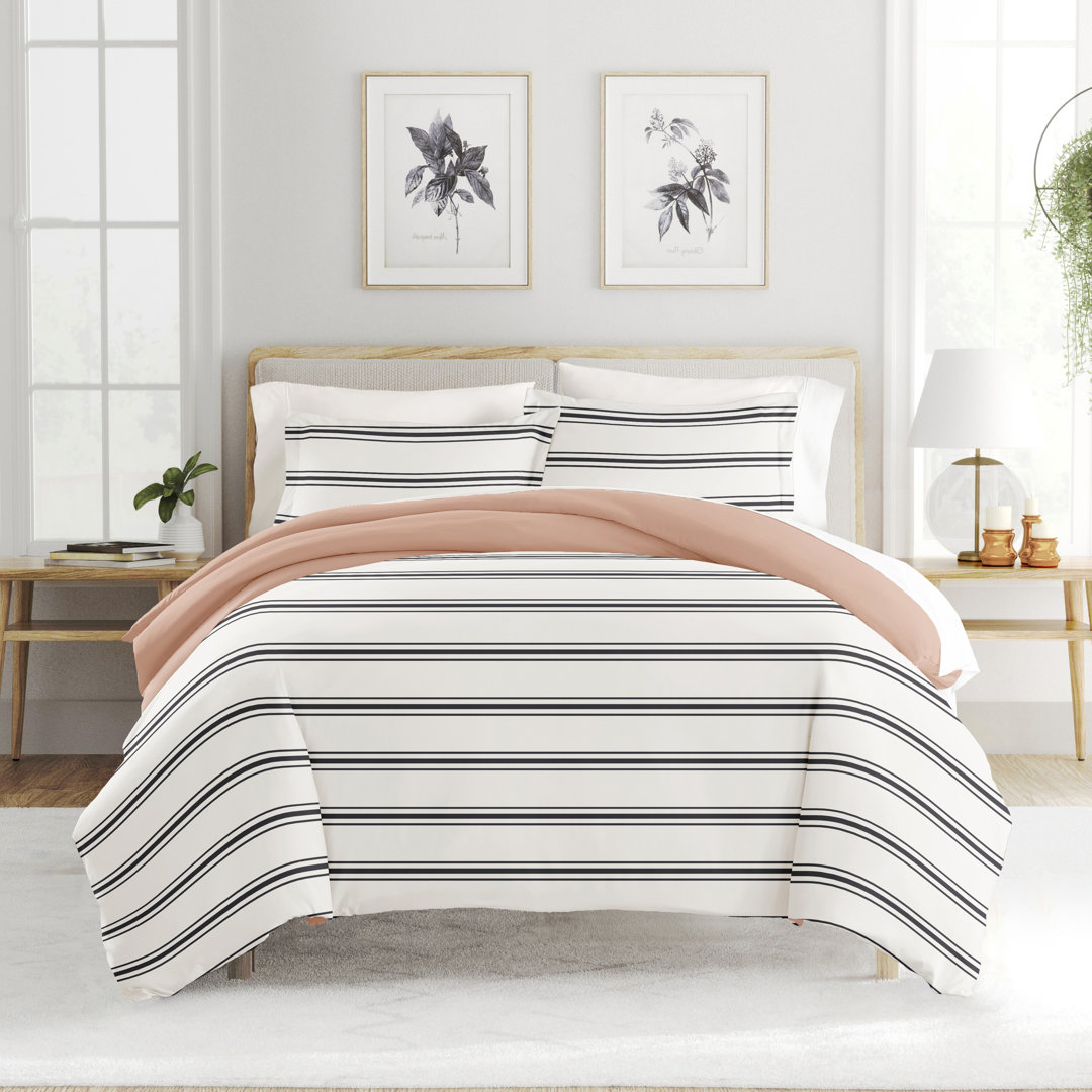 Desert Stripe Reversible Duvet Cover Set Becky Cameron 