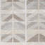 Tapis beige / gris noué à la main Kidus-930549952