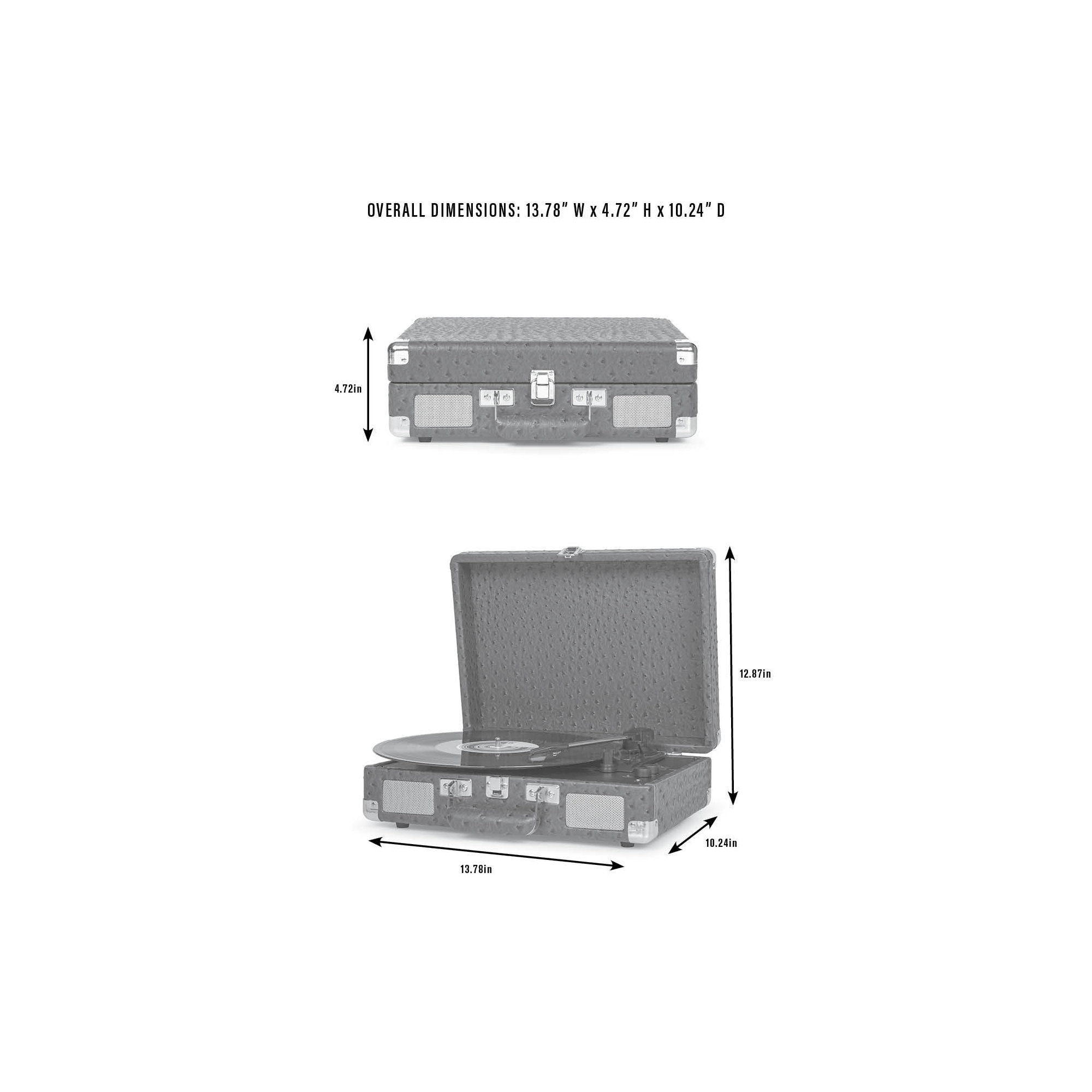 Cruiser Plus Turntable, Black