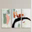 « synchronal vi », reproduction d’impression à multiples images sur toile-420031571
