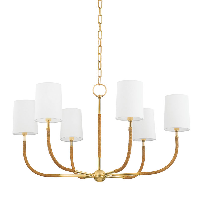 WEBSON 6 LIGHT CHANDELIER
