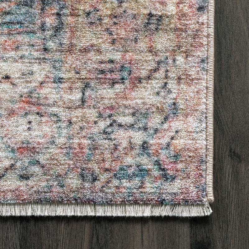 Oriental Indoor Rug, Rectangle 4' x 6'