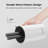 Oou White Universal Knife Block Holder Without Knives, Round Kitchen Knife Holder-123801320