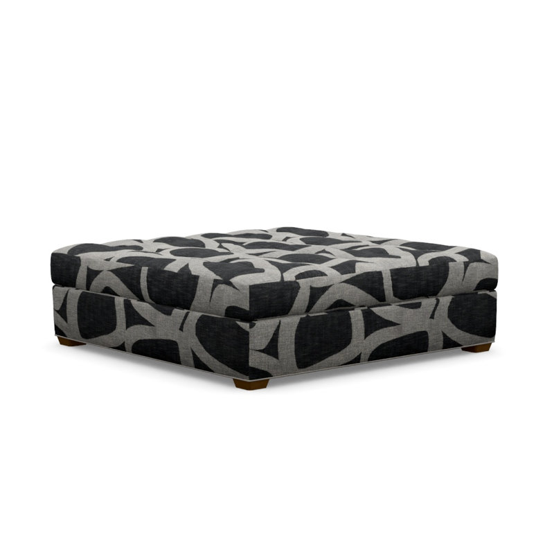 Baxter Square Ottoman, Big Sur, Keegan 225729