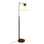 Lampe contemporaine sur pied brune Zensa 110V