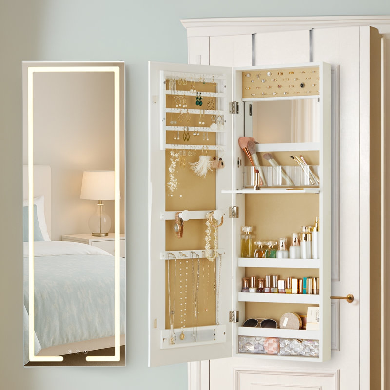 Jewelry Armoire With Light