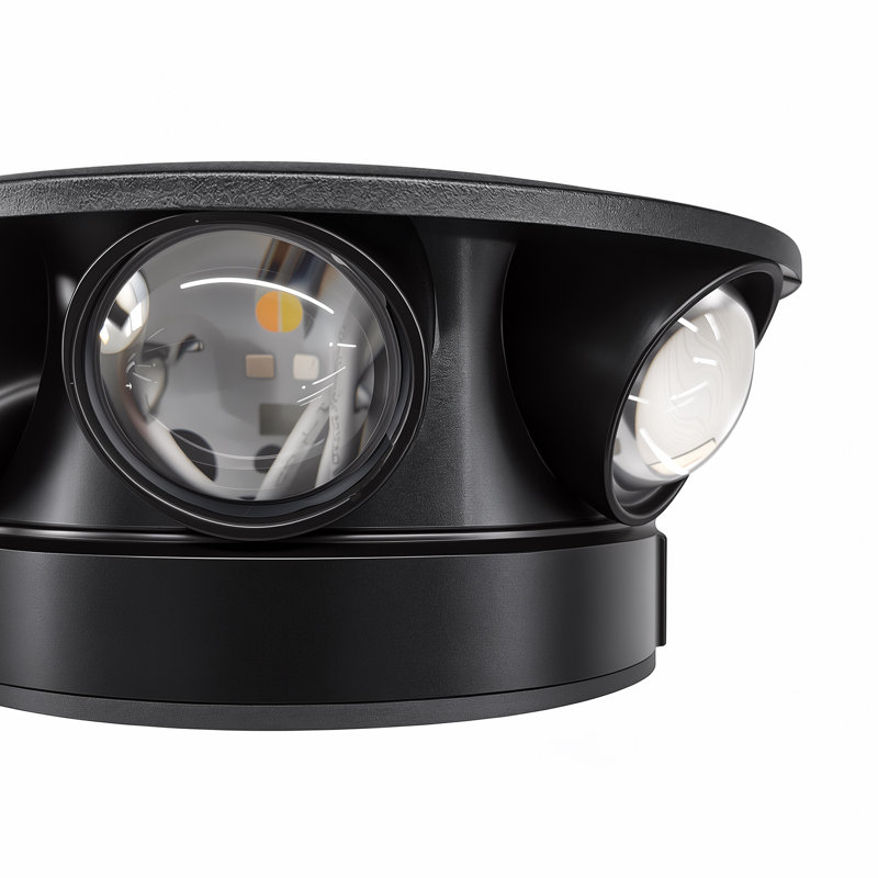4.6in Rechargeable LED Wall Light with Remote Control