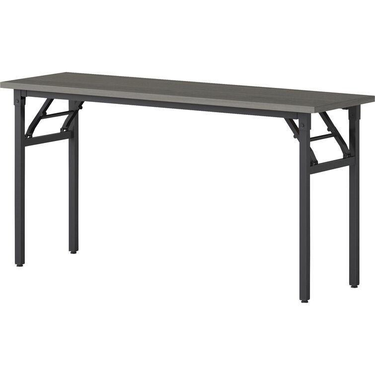 Rectangle 2 Person Flip Top 18'' L Modular Training Table with Modesty Panel