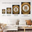 Wall Art Print Tiger Tunnel Yellow Striped Fun Living Room