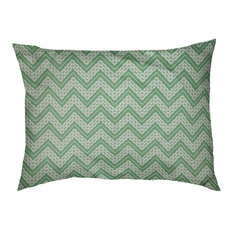 Coussin Chelan, Moyen (H 6,5 po x l 40 po x P 30 po), Jaune/orange